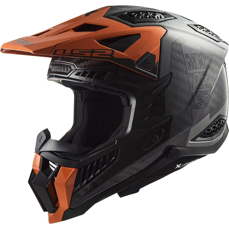 LS2 MX703 C X-FORCE VICTORY TITANIUM ORANGE