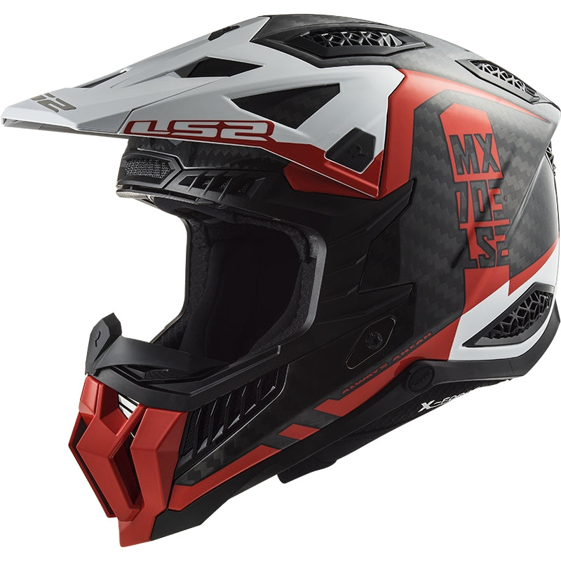 LS2 MX703 C X-FORCE VICTORY RED WHITE