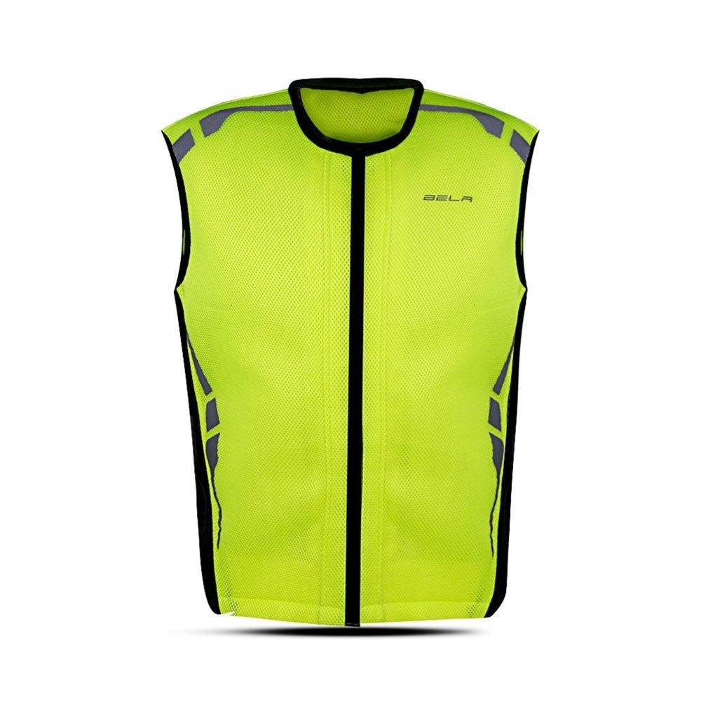 BELA - Reflectante Textil Vision Negro/Amarillo Fluor