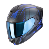 SCORPION EXO-530 AIR THERAS CASCO DE MOTO Negro Mate-Azul