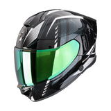 SCORPION EXO-530 AIR THERAS TOURING MOTORRADHELM Schwarz Chamäleon Weiß