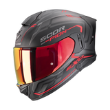 SCORPION EXO-530 AIR SLOPE CASCO DE MOTO Negro Mate-Rojo