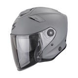 SCORPION EXO-GT JET SOLID CASCO DE MOTO Gris Cemento Mate