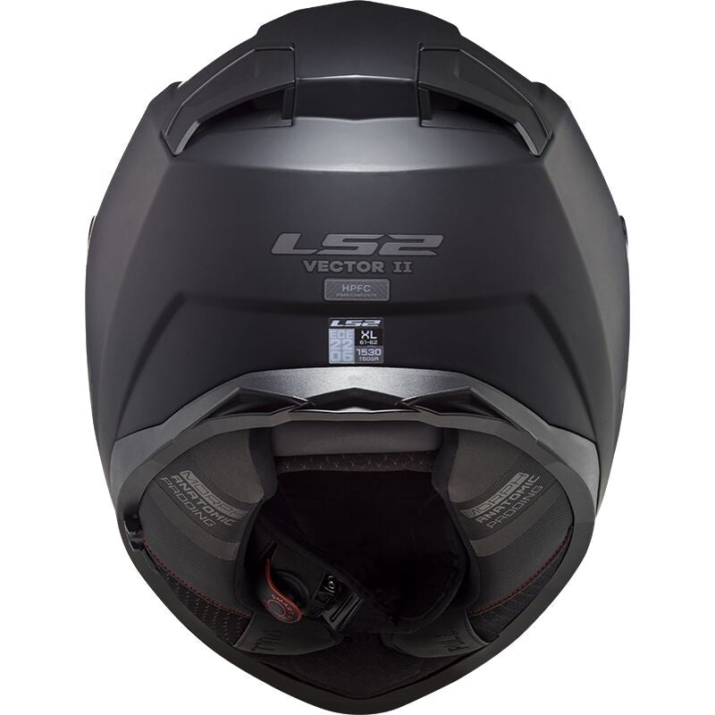 LS2 FF811 VECTOR II SOLID MATT BLACK