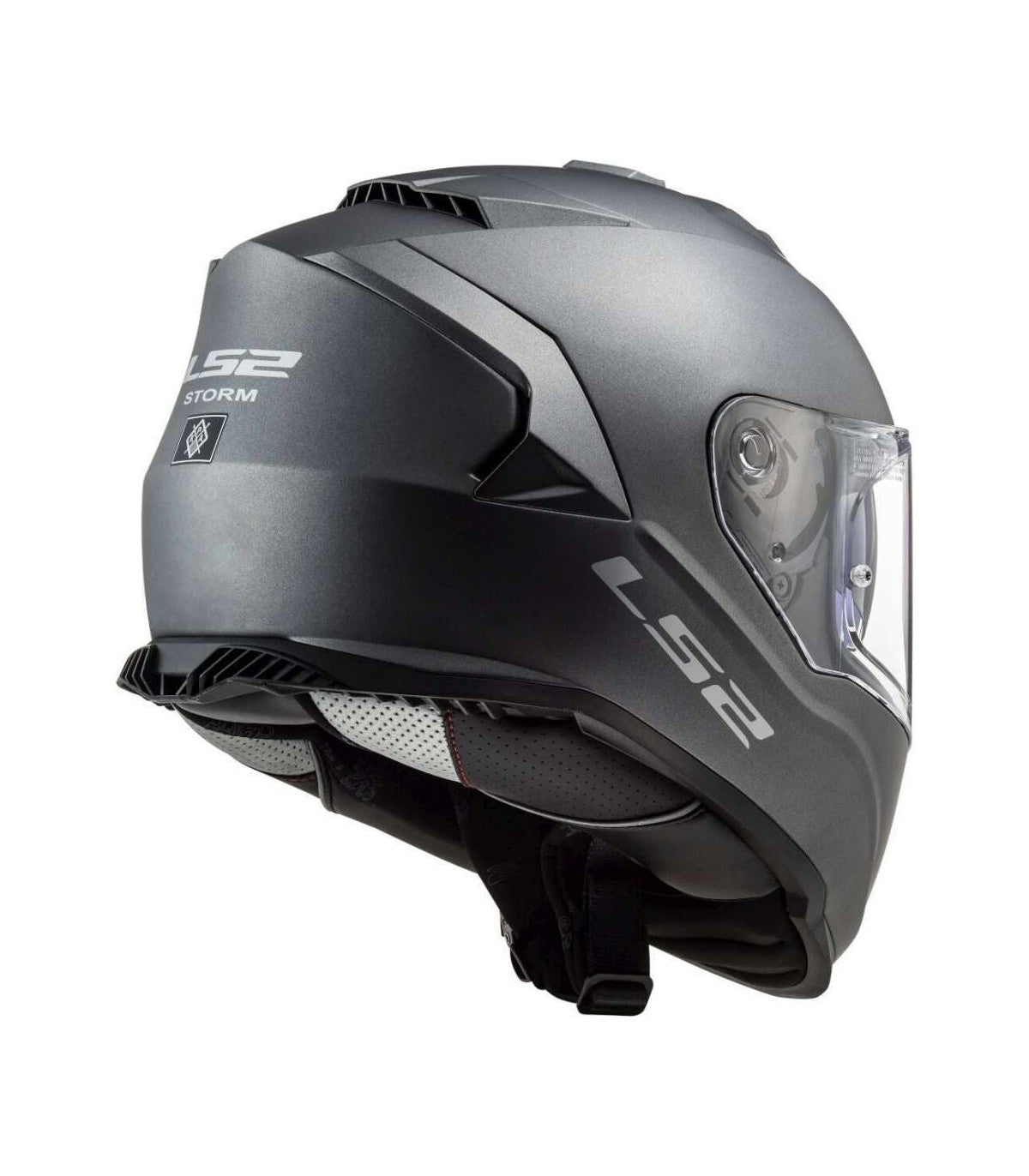 LS2 FF800 STORM SOLID MATT TITANIUM - SECURTEX MOTOR S.L (t/a MaximoMoto)