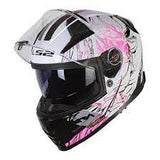 LS2 FF811 VECTOR II DARFLO GL.WHITE PINK-06 - SECURTEX MOTOR S.L (t/a MaximoMoto)