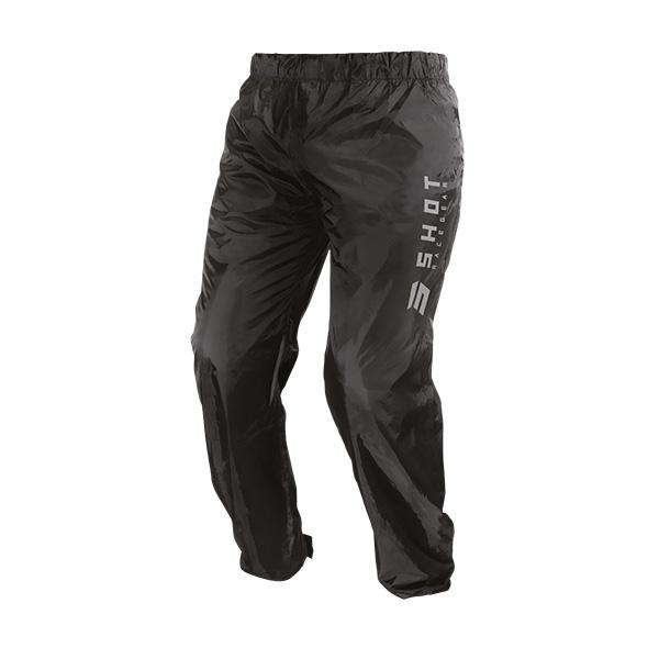 SHOT RAIN PANTS 2.0 PANTALONES DE LLUVIA 2.0 DE MOTO NEGRO