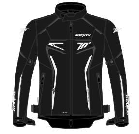 SEVENTY SD-JR65 Piston para hombre Chaqueta textil para moto 