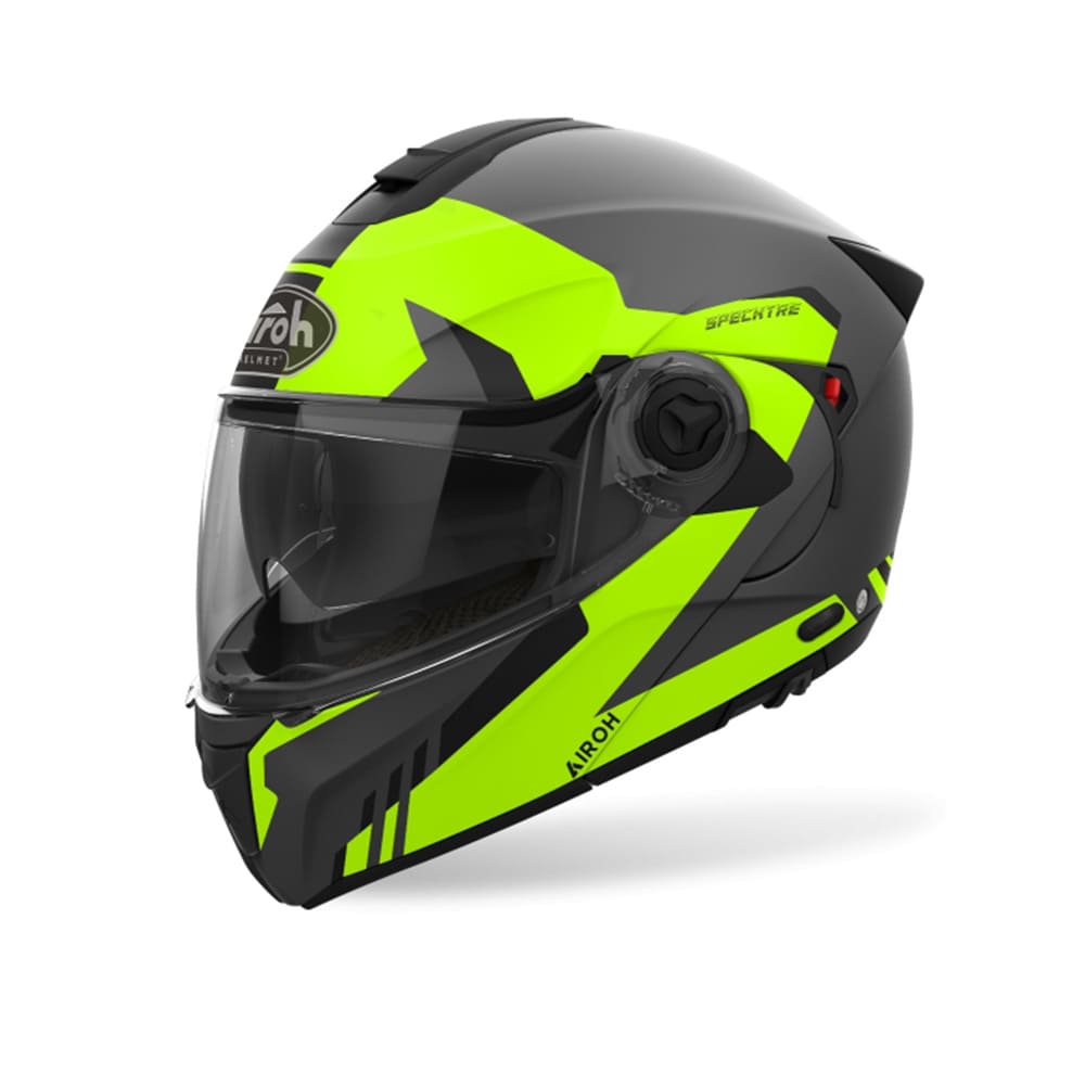 AIROH SPECKTRE CLEVER Motocicleta Modular Casco Amarillo Mate