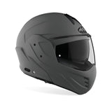 AIROH MATHISSE COLOR Moto Modular Flip Front Casco Gris Oscuro Mate