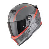 SCORPION COVERT FX DANKO CASCO DE MOTO Gris-Rojo