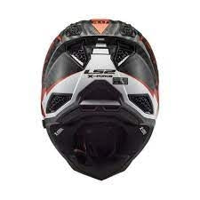 LS2 MX703 C X-FORCE VICTORY RED WHITE