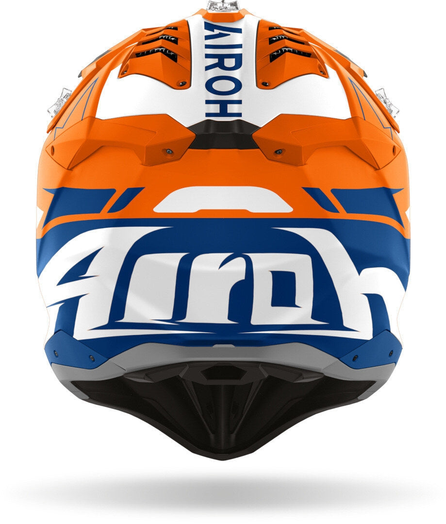 AIROH - CASCOS AVIATOR 3 SPIN ORANGE FLUO MATT