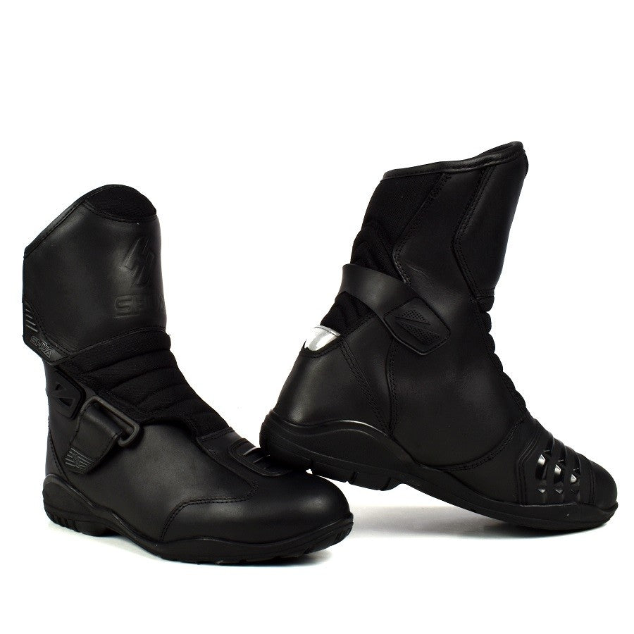 SHUA - Botas Piel Hub WP Negro