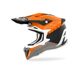 AIROH STRYCKER SKIN Motocicleta Motocross Casco Naranja Mate