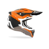 AIROH STRYCKER SKIN Motocicleta Motocross Casco Naranja Mate