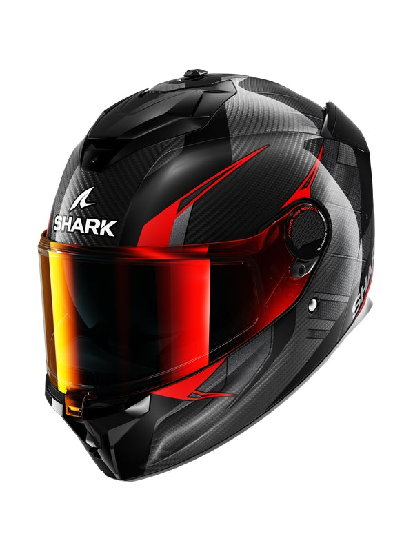 Shark - SPARTAN GT PRO CARBON Carbon Black Red