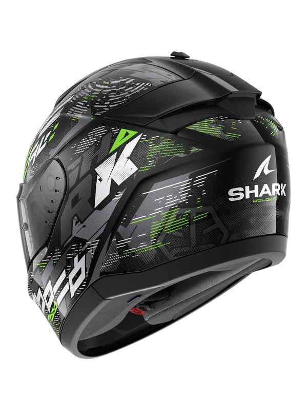 Shark - RIDILL 2 Black Silver Green