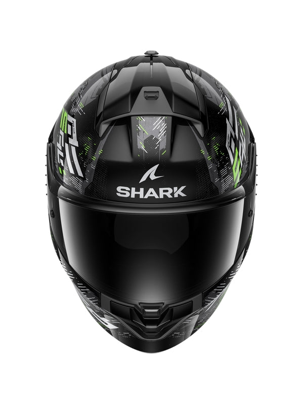 Shark - RIDILL 2 Black Silver Green