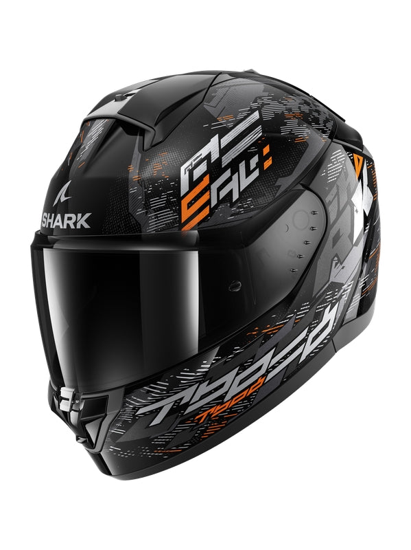 Shark - RIDILL 2 Black Silver Orange