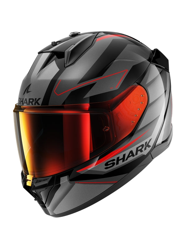 Shark - D-SKWAL 3 Black Anthracite Red