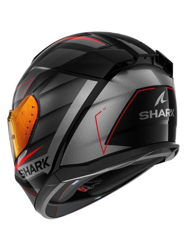 Shark - D-SKWAL 3 Black Anthracite Red