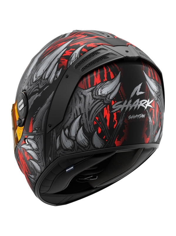 Shark - SPARTAN RS Preto Vermelho Antracite