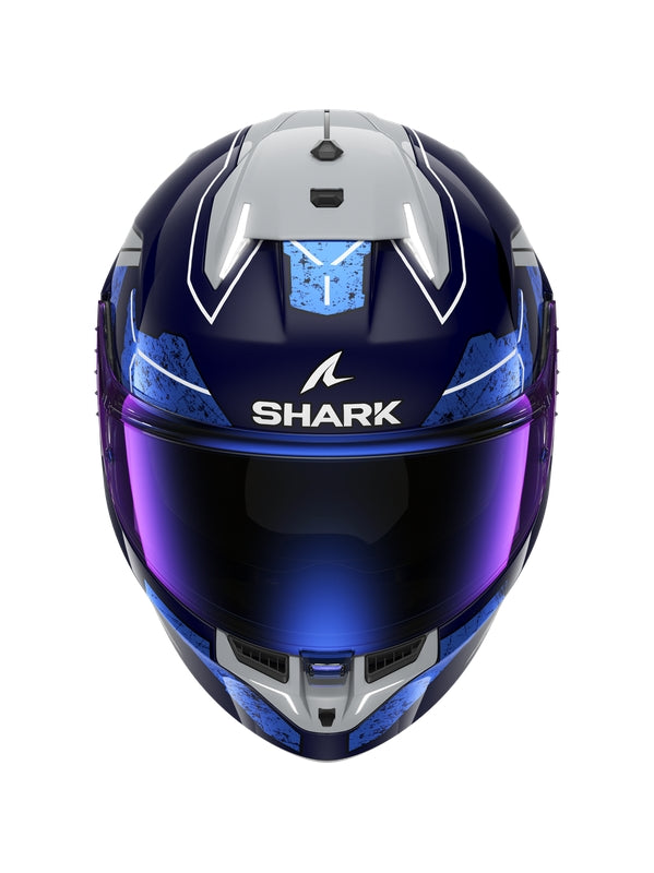 Shark - SKWAL i3 BLUE CHROM SILVER