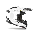 AIROH AVIATOR 3 COLOR Motocicleta Off Road Casco Blanco Brillo