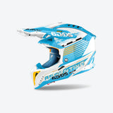 AIROH AVIATOR 3 SIX DAYS FRANCE Motocicleta Motocross Casco
