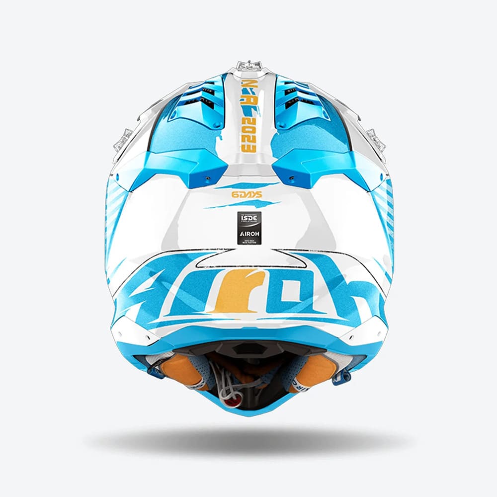 AIROH AVIATOR 3 SIX DAYS FRANCE Motocicleta Motocross Casco