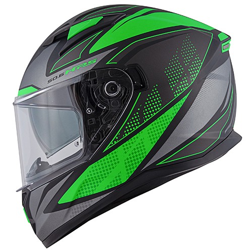 GIVI 50.6 Stuttgart CASCO COMPLETO TITANIO VERDE MT
