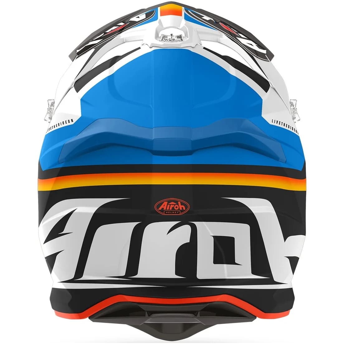 AIROH STRYCKER GLAM Motocicleta Motocross Casco Azul Mate