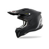 AIROH STRYCKER COLOR Motocicleta Motocross Casco Negro Mate