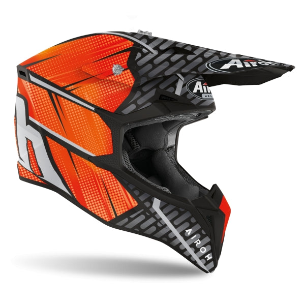 AIROH - CASCOS WRAAP IDOL ORANGE MATT