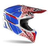 AIROH - CASCOS WRAAP IDOL RED/BLUE GLOSS