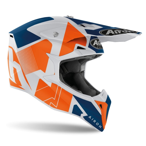 AIROH - CASCOS WRAAP RAZE ORANGE MATT