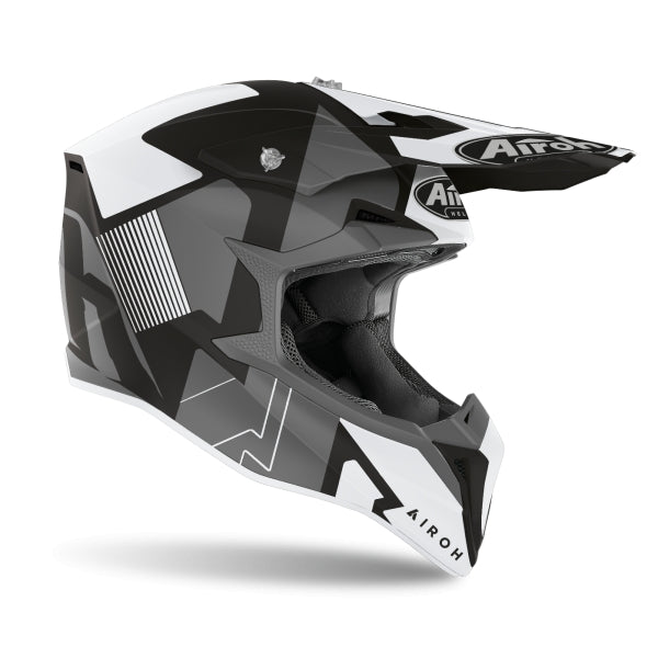 AIROH - CASCOS WRAAP RAZE BLACK MATT