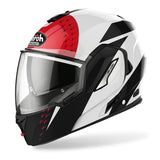 AIROH - CASCOS REV 19 LEADEN RED GLOSS
