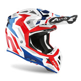 AIROH - CASCOS AVIATOR ACE SWOOP RED/BLUE GLOSS