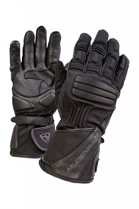 MUGENRACE PRIMO WINTTER Moto Largo Guantes Negro - GUANTES