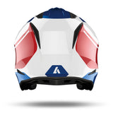 AIROH - CASCOS TRR S KEEN BLUE/RED GLOSS