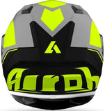 AIROH - CASCOS VALOR WINGS YELLOW MATT