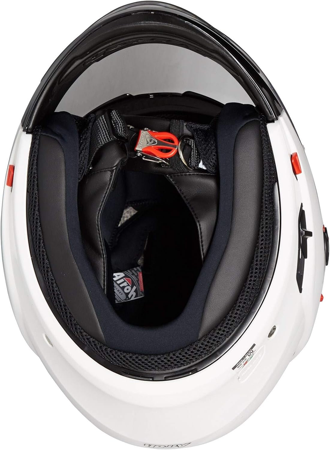 AIROH - CASCOS EXECUTIVE COLOR WHITE GLOSS