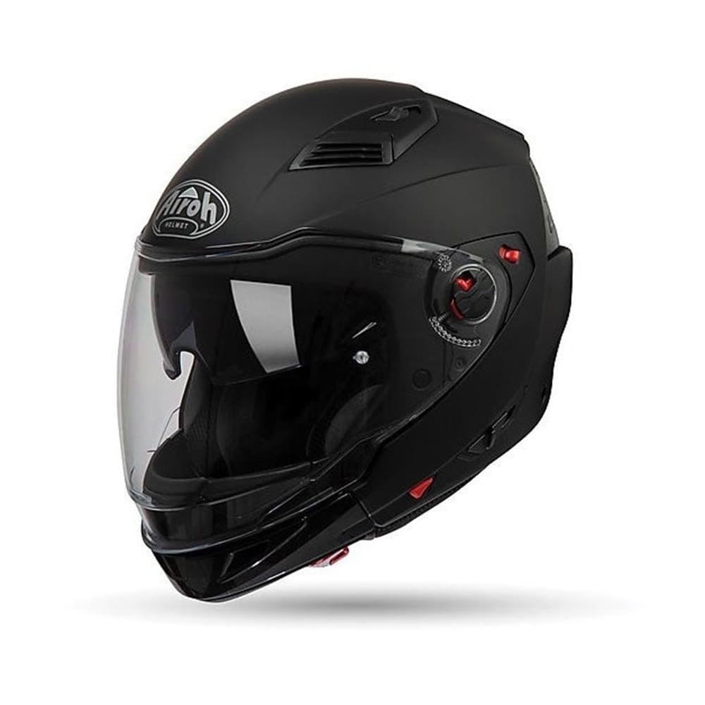 AIROH EXECUTIVE COLOR Casco de Moto Turismo Negro Mate