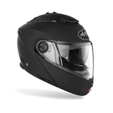 AIROH PHANTOM-S COLOR Moto Abatible Casco Negro Mate