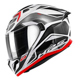 GIVI - CASCO FULL 50.8 BRAVE BLANCO TITANIO NEGRO