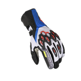 MACNA BRAWLER RTX Impermeables Moto Guantes Blanco Rojo Azul - GUANTES