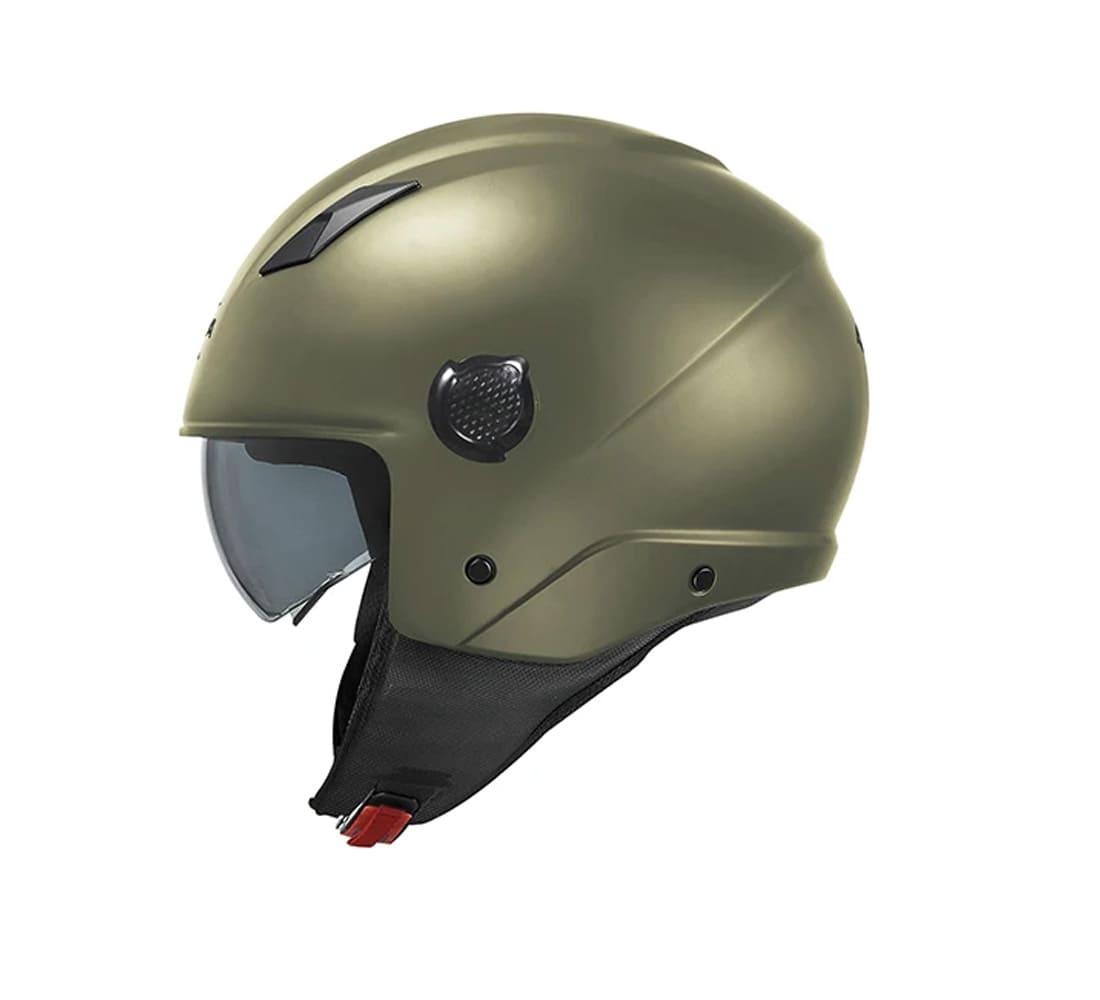 KAPPA D KV28 Miami Moto Turismo Urbano Casco Verde Militar - CASCO