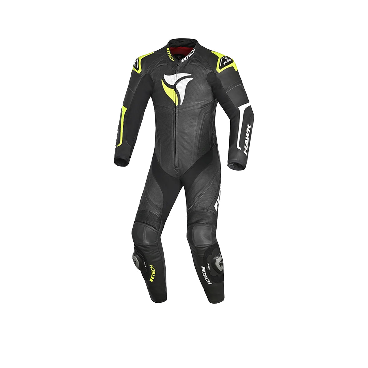 R-TECH -Mono 1 PC Hawk Negro/Blanco/Amarillo Fluor